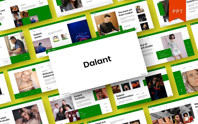 Dalant — Biznes Szablony prezentacji PowerPoint