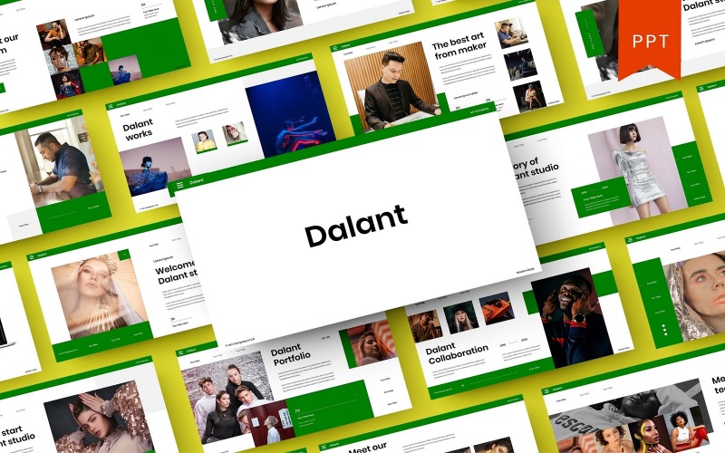 Dalant - Modelo de PowerPoint de Negócios