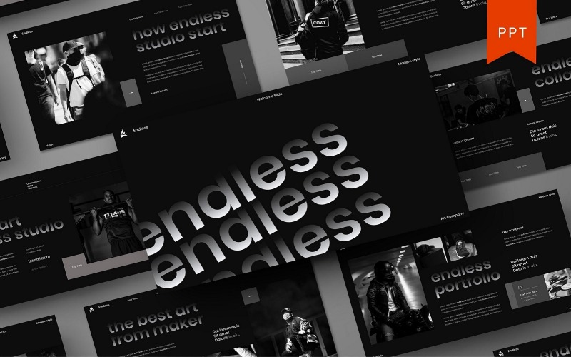Endless - Business PowerPoint-mall