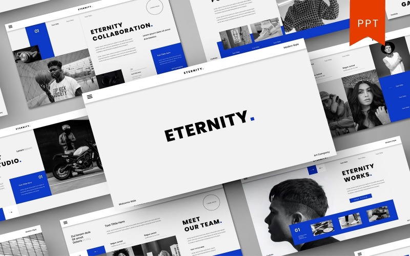 Eternity - İş PowerPoint Şablonu