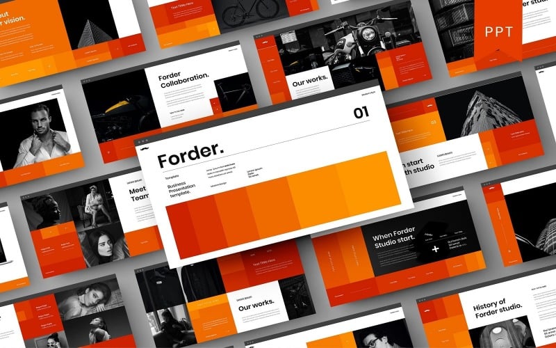 Forder – PowerPoint šablona