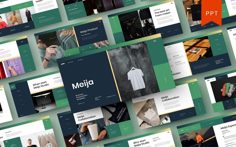 Meija – PowerPoint Template