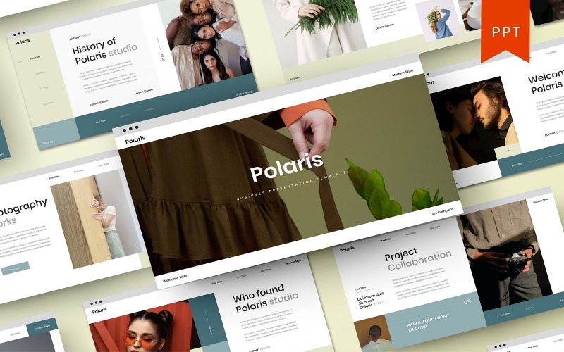 Polaris - Modello PowerPoint aziendale