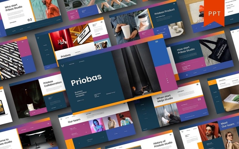 Priobas - PowerPoint模板