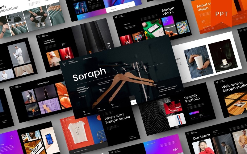 Серафим – Шаблон PowerPoint