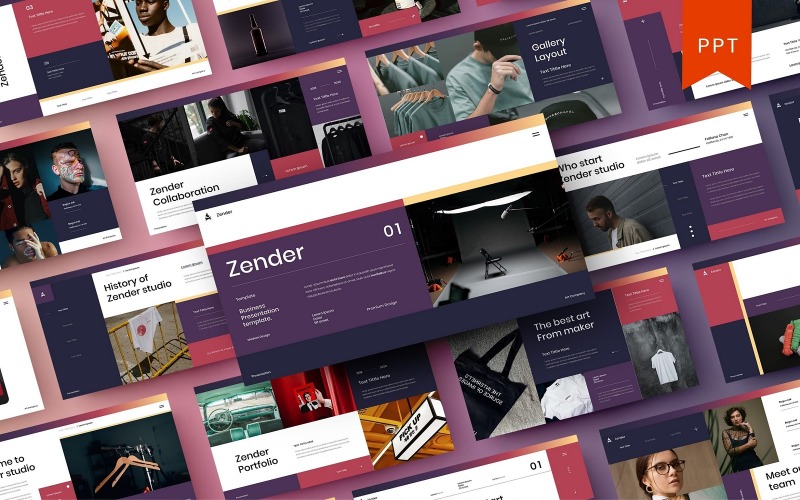 Zender – PowerPoint-mall