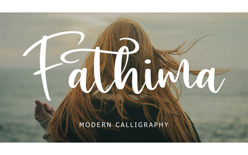 Fathima Modern Script-lettertype - Fathima Modern Script-lettertype