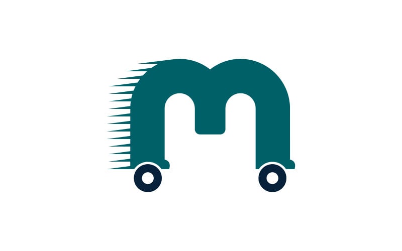 Логотип мобільності | Мобільність буква M логотип