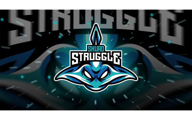 Struggle - Mascot & Esport Logotyp