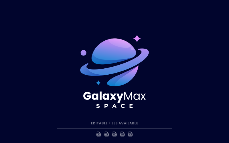 Ontwerp met Galaxy Gradient-logo
