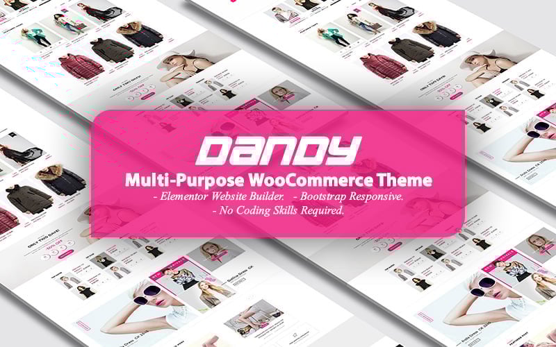 Dandy – 多功能 WooCommerce 主题