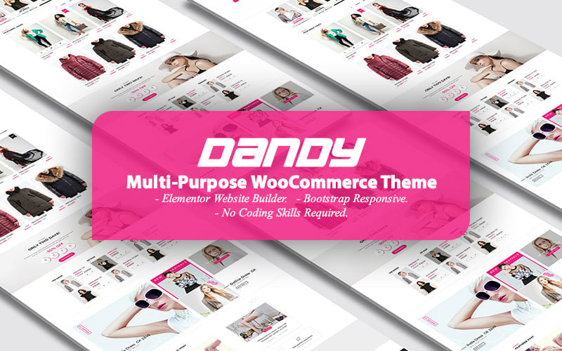 Dandy – Tema de WooCommerce multipropósito