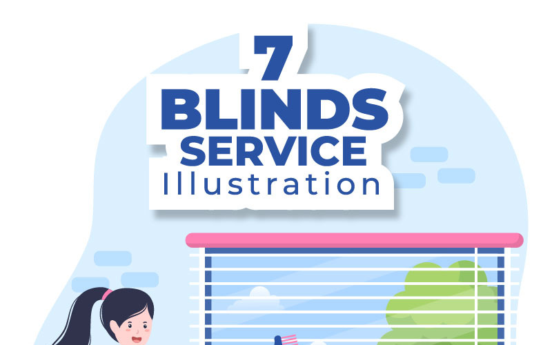 7 Mini Persienner Service Illustration