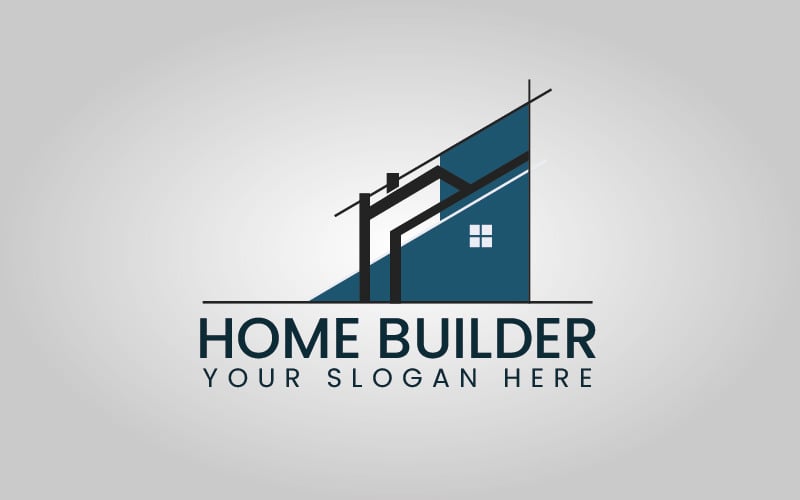 Home Builder Сompany Logo šablona