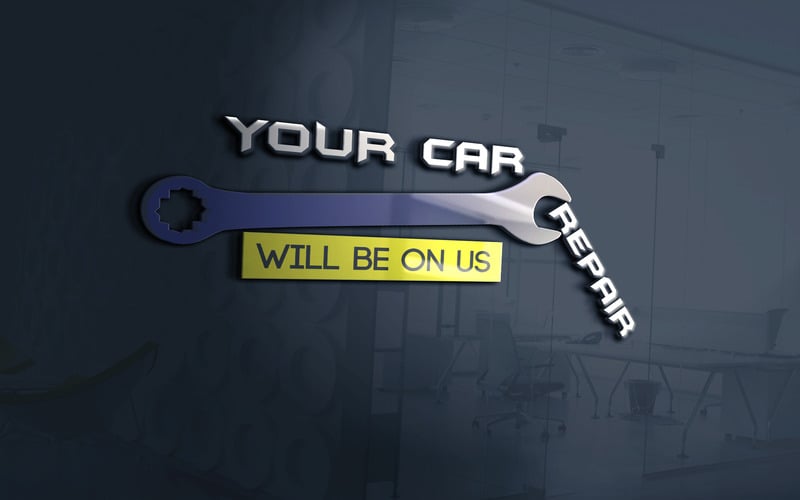 Car Parts Repair Logo Ready To Be Used