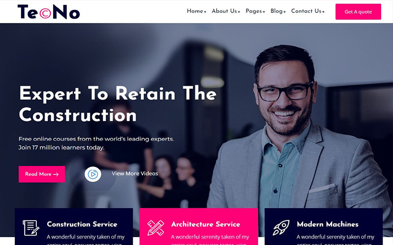 Tecno - 商业、金融 WordPress 主题