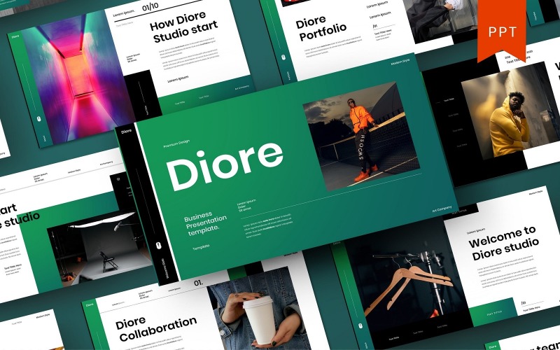 Diore – İş PowerPoint Şablonu