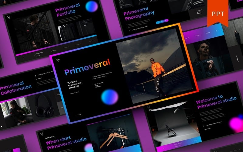 Primeveral – šablona PowerPoint