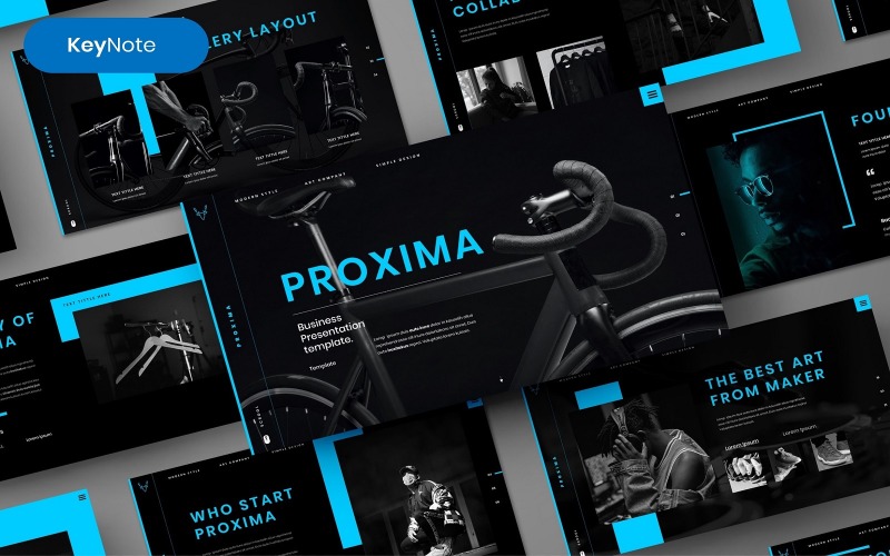 Proxima – Шаблон Business Keynote