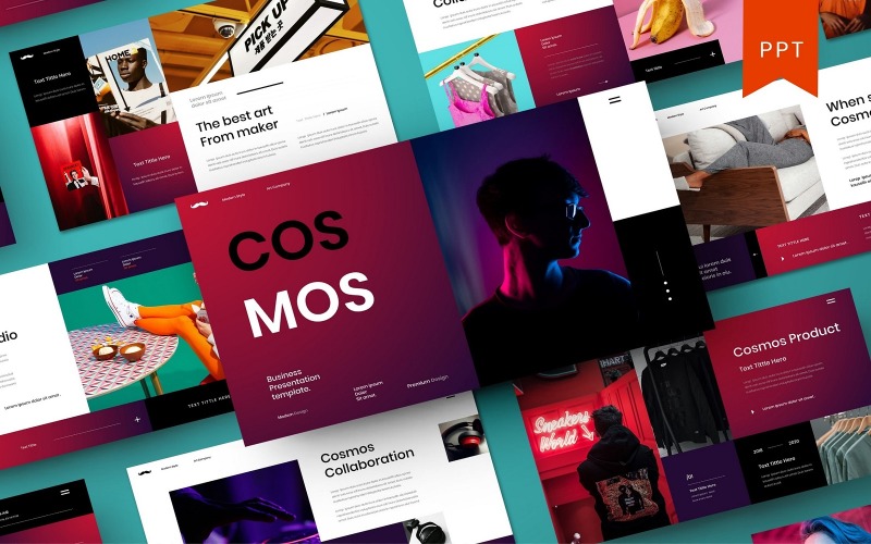 Cosmos – Modèle PowerPoint d'entreprise