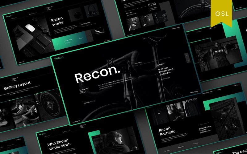 Recon - 商务 Google 幻灯片模板