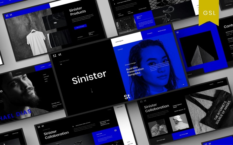 Sinister - Business Google Slide Mall