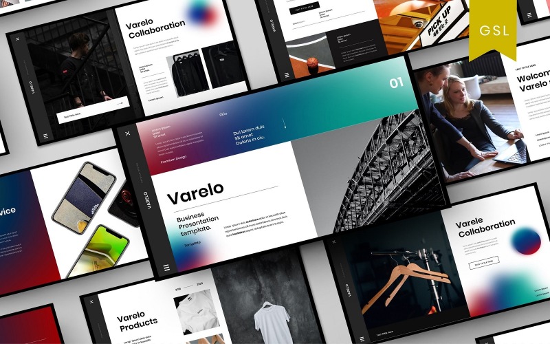 Varelo - Business Google Slide Mall