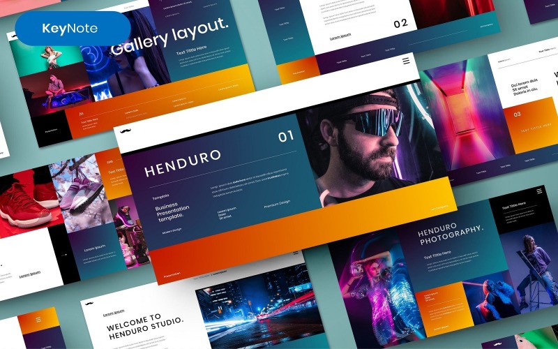 Henduro – Business-Keynote-Vorlage