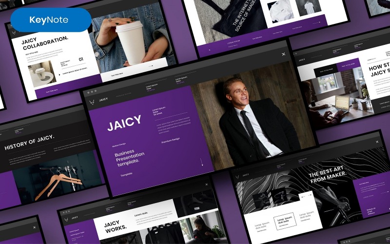 Jaicy — Шаблон бизнес-презентации