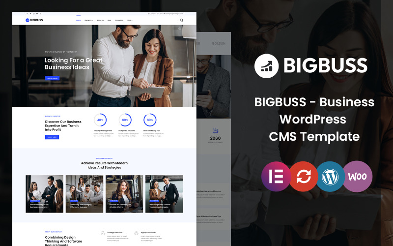 Bigbuss - 企业和商业 WordPress 主题