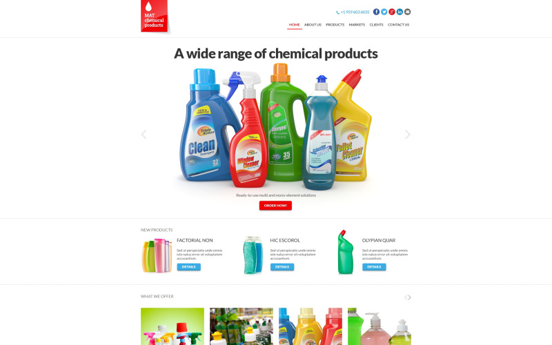 Gratis sjabloon voor het onderhouden van een responsieve website