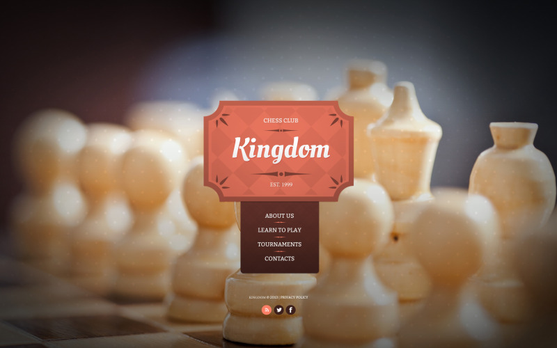 Kostenlose Pawn-Website-Vorlage