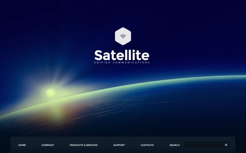 免费电子网站模板