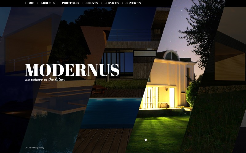 Gratis Cement-websitesjabloon