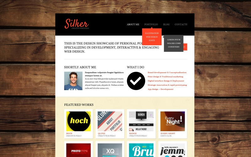 Kostnadsfri designstudiowebbplatsmall