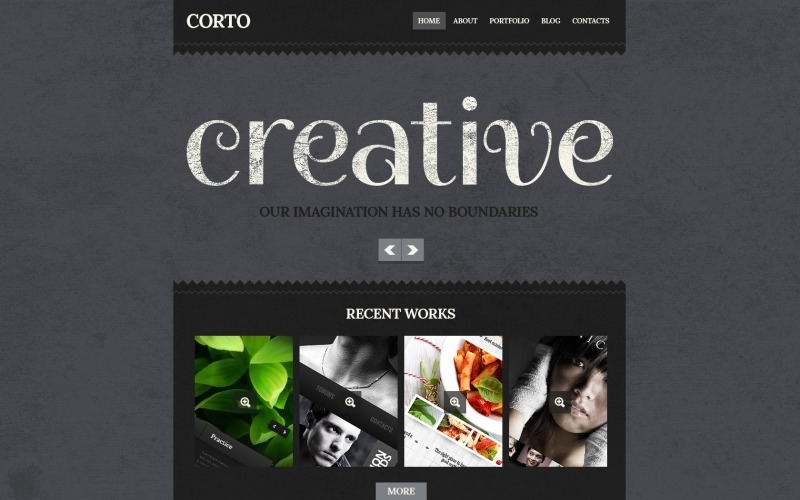 Modèle de site Web Design Studio gratuit