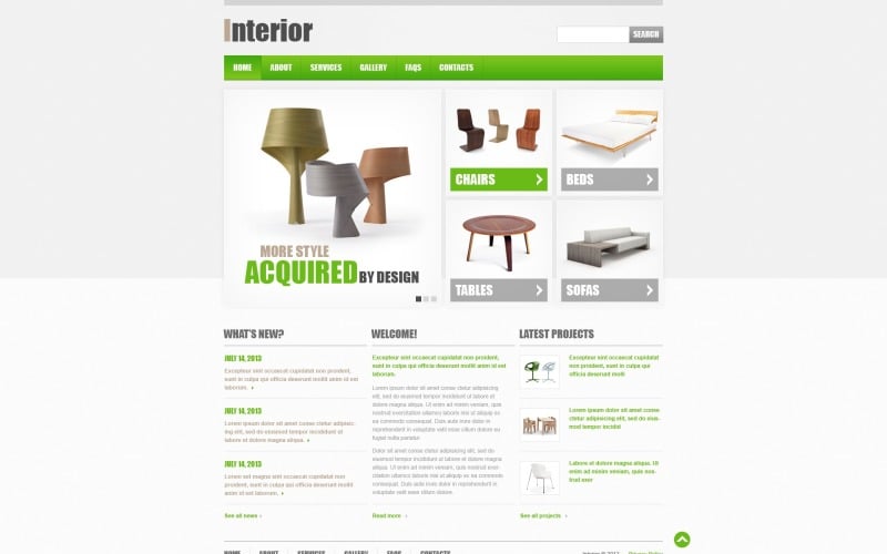 Free Furniture Responsive Website Theme 248409 Original 