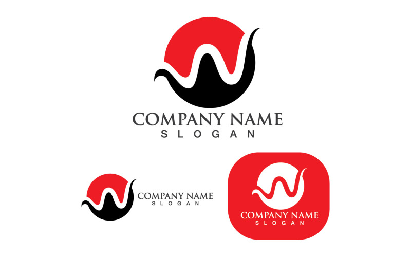 M Logo e simbolo Vector Logo Business V5
