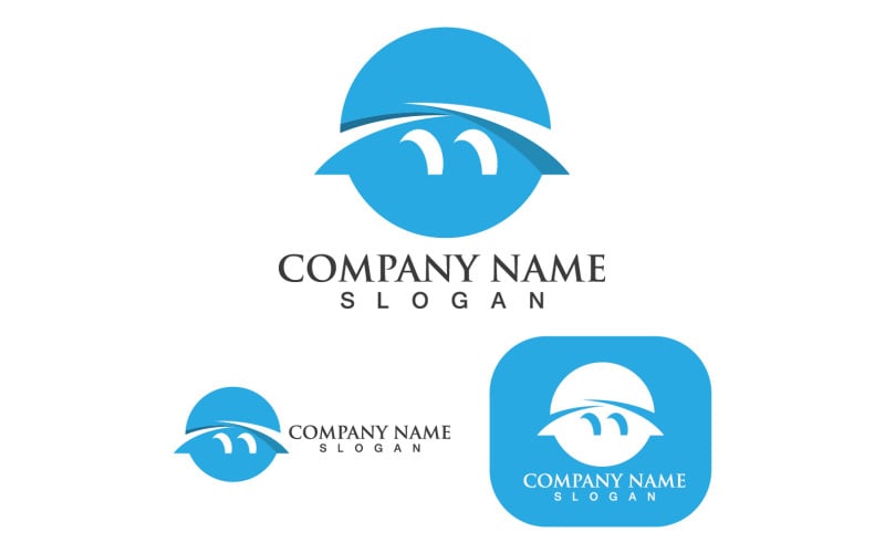 Bridge Logo Template Vector Design V21
