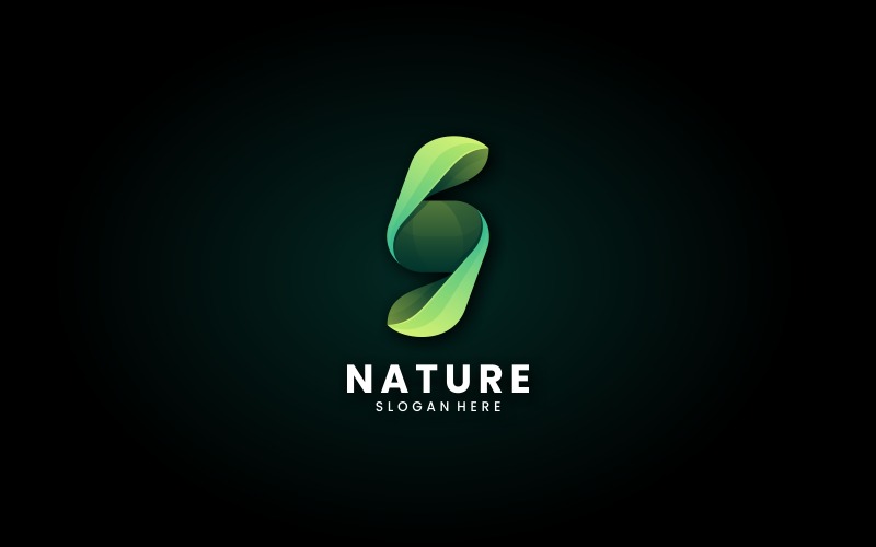 Logo sfumato di colore naturale