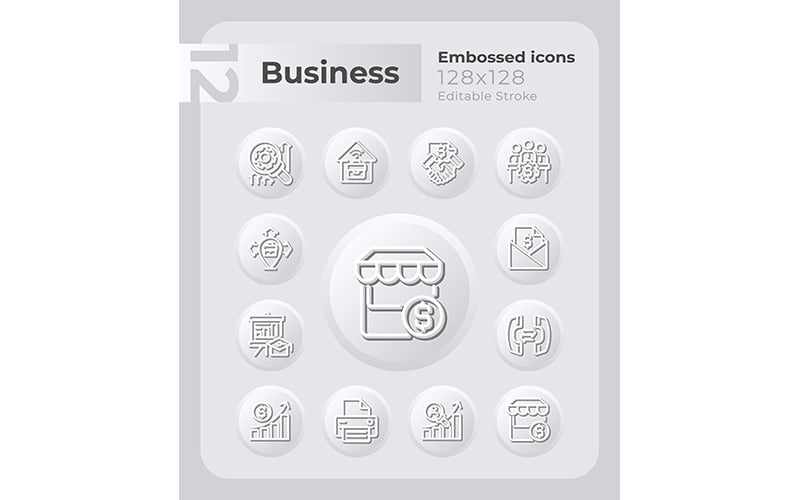 Embossed Icon 