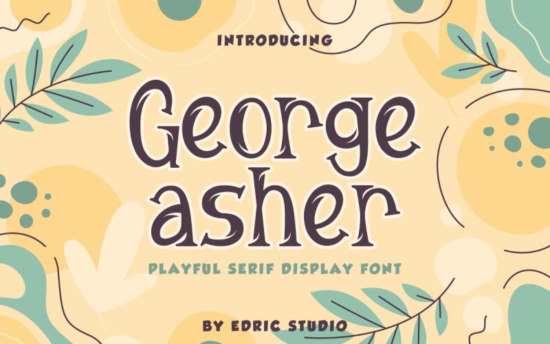 George Asher Unik Serif Font