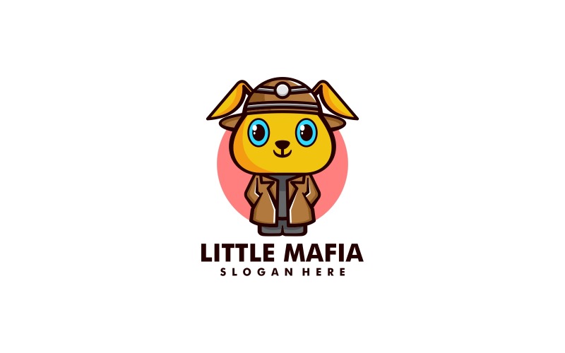 Küçük Mafya Karikatür Logosu