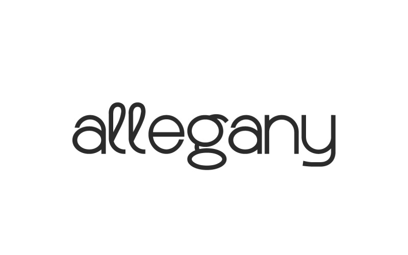 Allegany Sans Serif Display Font