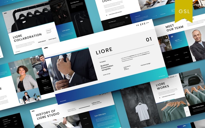 Liore - 商务 Google 幻灯片模板