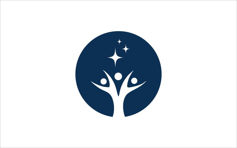 modelo de logotipo de vetor de sonho