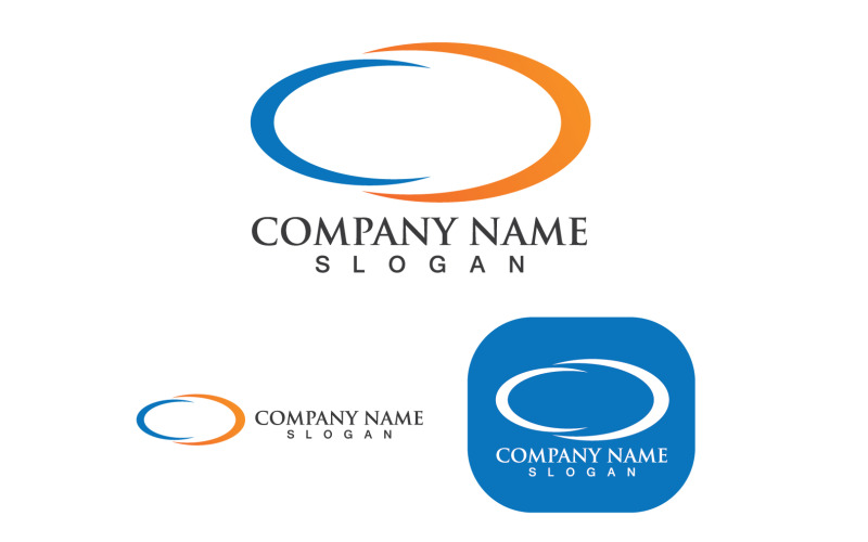 Faster Finance Logo Szablon Ikona Ilustracja V12