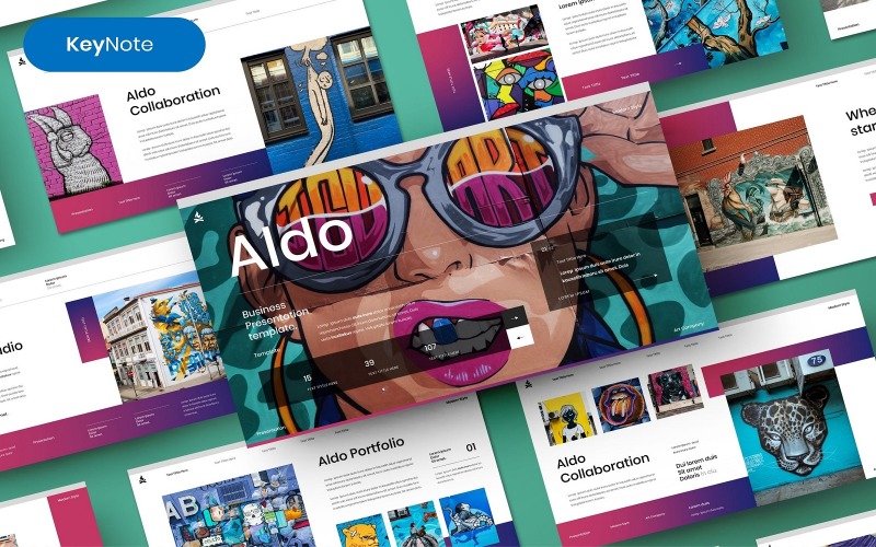 Aldo – Business-Keynote-Vorlage