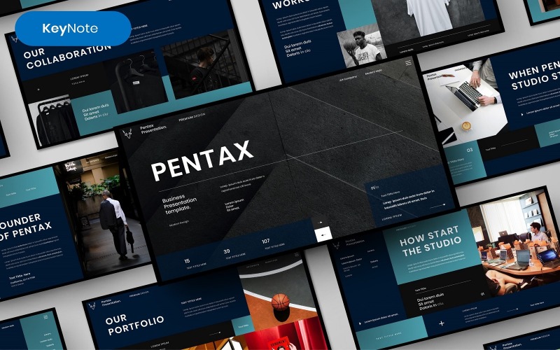 Pentax - Modello di nota chiave aziendale