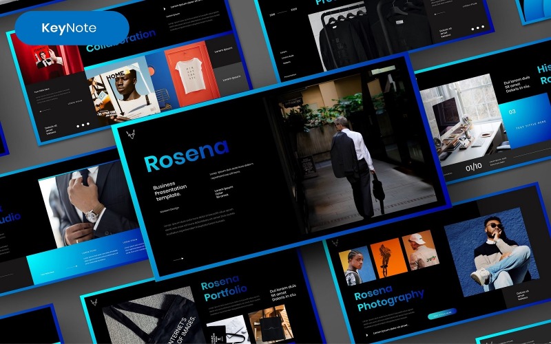 Rosena – Business-Keynote-Vorlage